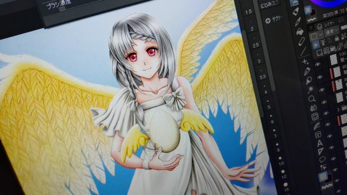 今回も、Gallery IYN様(大阪市中崎)にて開催される『ゆめものがたり3』展に参加させていただくイラストを入稿しました 2025年5月30日～6月8日まで会場で展示されます 他のクリエイター様の作品も沢山見れますので、お近くの方いらしたら是非足を運んでみて下さい #IYN #IYN企画に参加します