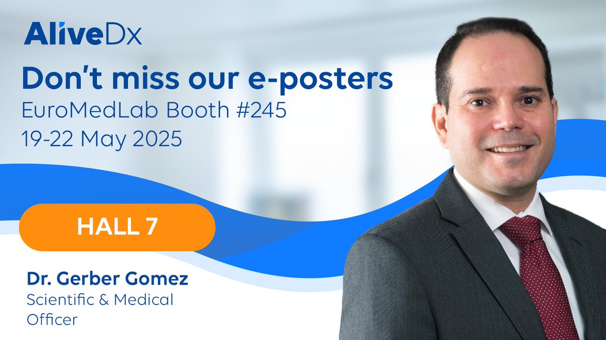 Day 1 at EuroMedLab is off to an exciting start! Visit us at booth 245 to connect with our experts and explore our groundbreaking microarray immunoassays. Don’t miss our e-posters on Celiac Disease and Connective Tissue Diseases in Hall 7! Learn more here: bit.ly/4jm24ON