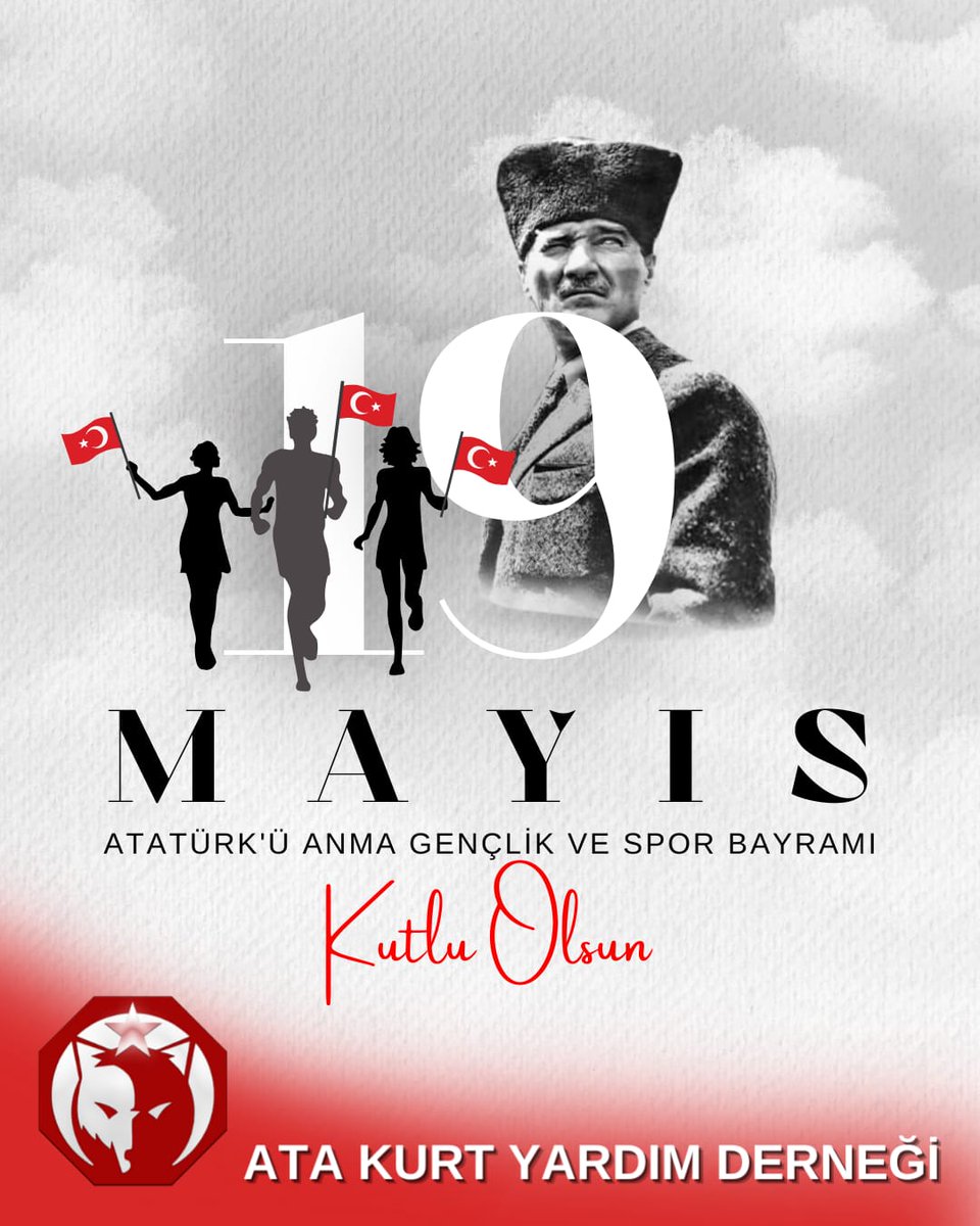 AtaKurtYardim's tweet photo. 19 Mayıs Atatürk'ü anma gençlik ve spor bayramı kutlu olsun !
@_FatihAydemirr @EgeErgevin35 
@LGedik59423 @gokhanmuglali 
#izmir #19mayis1919 https://t.co/8LjJ5tX4kX