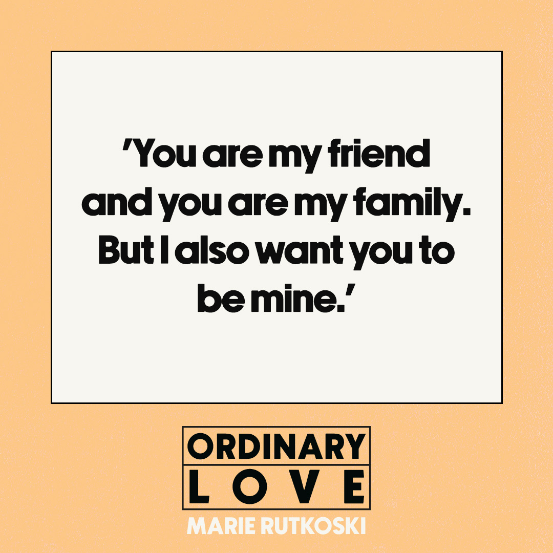 'I also want you to be mine' 💕

Ordinary Love is an achingly romantic story of reconnection and second chances as two teenage sweethearts fall back into each other's lives twenty years later.

Out in hardback this June: brnw.ch/21wSKLN
