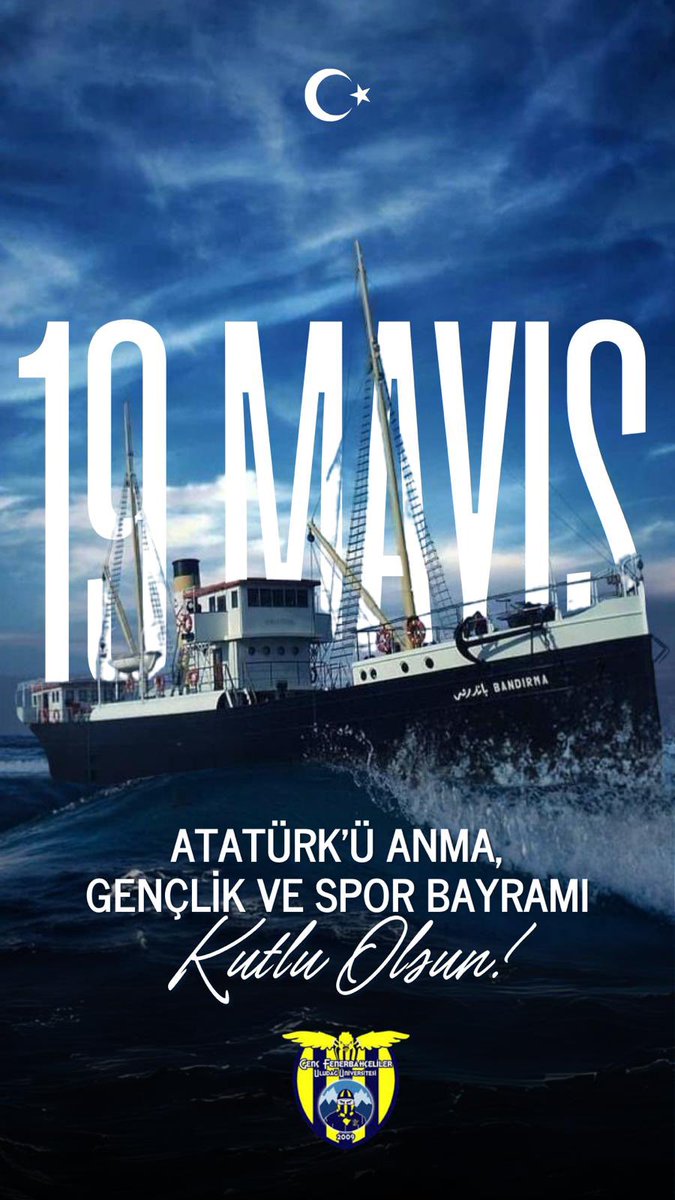 "Milletin bağrından temiz bir nesil yetişiyor. Bu eseri ona bırakacağım ve gözüm arkamda kalmayacak."

-Mustafa Kemal ATATÜRK 

19 Mayıs Atatürk’ü Anma Gençlik ve Spor Bayramımız kutlu olsun.

#UNIGFB