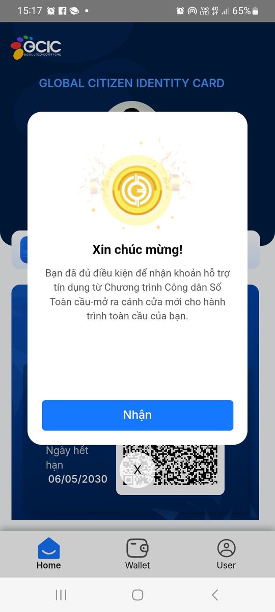 HoanbepPi's tweet photo. Mở thẻ công dân toàn cầu tích lũy cho tương lai https://t.co/AVjBE43a3G