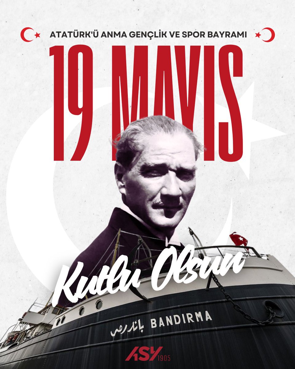19 Mayıs 1919’da Samsun’da atılan ilk adım, bir milletin kaderini değiştiren bağımsızlık yürüyüşünün başlangıcı oldu. Ulu Önder Mustafa Kemal Atatürk’ün öncülüğünde yakılan bu meşale, bugün de yolumuzu aydınlatmaya devam ediyor.

19 Mayıs Atatürk’ü Anma, Gençlik ve Spor Bayramı