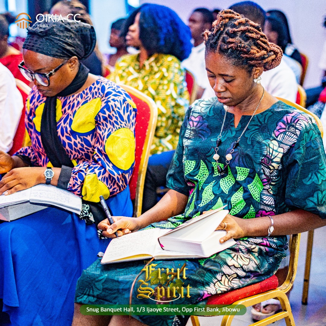 Oikiaccyaba's tweet photo. The fruit of the spirit is the bread of the one who has the spirit of God.

What an amazing service!
#myoikia #Churchinyaba https://t.co/VrCUrFmFqN