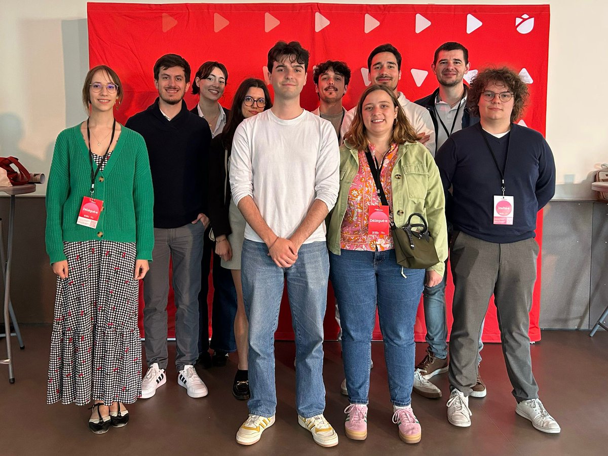 Adrien Pourrat (@adrienpourrat) on Twitter photo Formidable Congrès des <a href="/lesJeunesSoc/">Les Jeunes Socialistes</a> à Nancy ce week-end !
Félicitations à <a href="/RemiBoussemart/">Rémi Boussemart</a> pour sa belle élection et à <a href="/maylisqvy/">Maylis</a> pour son engagement en faveur de notre courant !
Maintenant au boulot sur les ruralités comme sur d'autres thèmes pour faire prospérer nos idées 🌹 Formidable Congrès des <a href="/lesJeunesSoc/">Les Jeunes Socialistes</a> à Nancy ce week-end !
Félicitations à <a href="/RemiBoussemart/">Rémi Boussemart</a> pour sa belle élection et à <a href="/maylisqvy/">Maylis</a> pour son engagement en faveur de notre courant !
Maintenant au boulot sur les ruralités comme sur d'autres thèmes pour faire prospérer nos idées 🌹