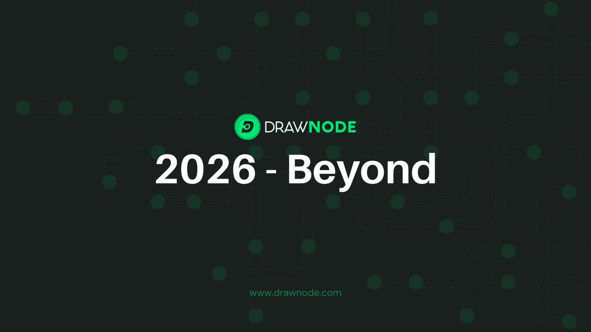 DrawNode's tweet photo. 2026 and beyond

1⃣ Cross-chain bridge integration
2⃣ Decentralized RWA asset onboarding
3⃣ Launch of DrawDEX (DrawChain-native decentralized exchange)
4⃣ DRW staking for validator access https://t.co/geVgDpc3Hk