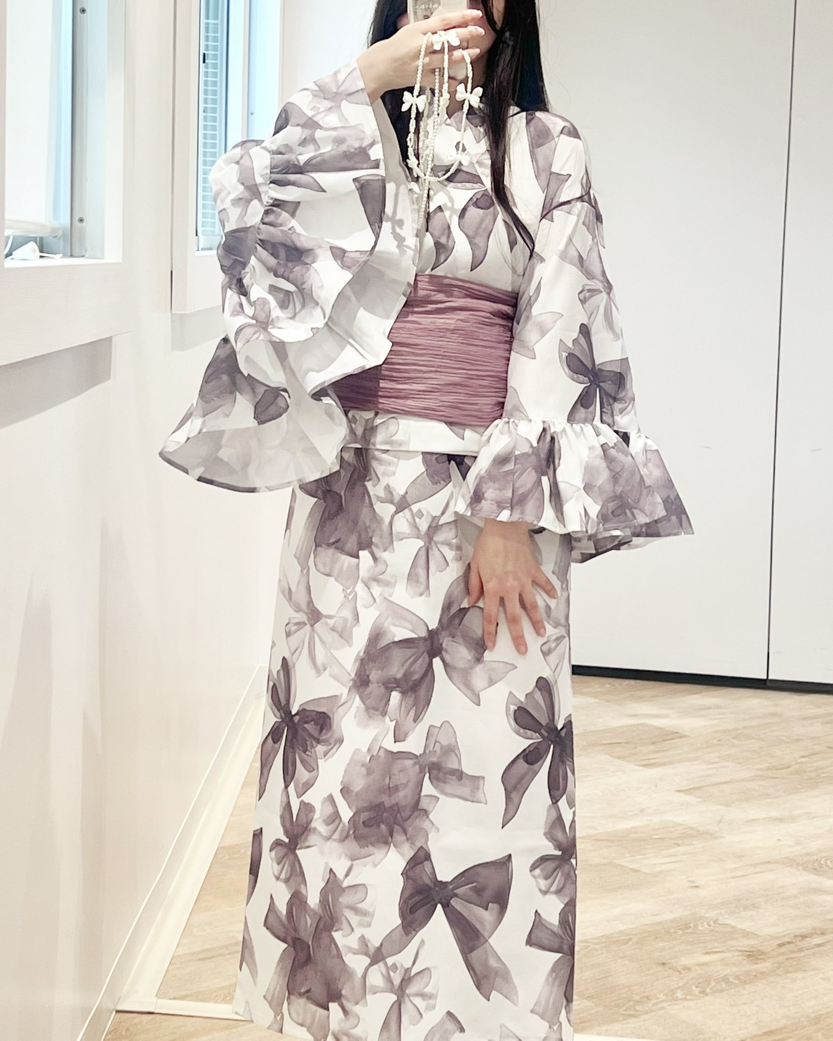 Lovilyn 浴衣　推し活チュールエプロンワンピース Lovilyn（ラヴィリン）の「推し活チュールエプロンワンピース