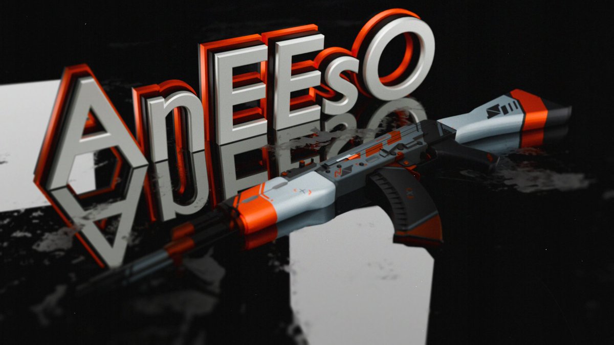 Want this background with your name? write your name in comments😉
#b3d #cs2 #asiimov