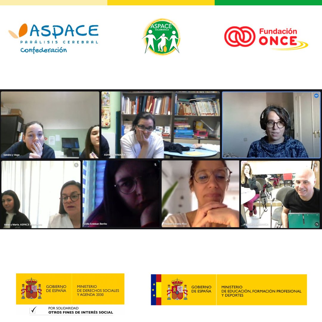 AspaceSalamanca's tweet photo. 🟢🟡Finalizamos la 3ª sesión del proyecto de estimulación basal y comunicación aumentativa y alternativa para personas con grandes necesidades de apoyo. Gracias @ConfeAspace y al programa #ASPACEnet por hacerlo posible. ¡Seguimos creciendo!
#AspaceSalamanca #Parálisiscerebral https://t.co/5pECpp12X2