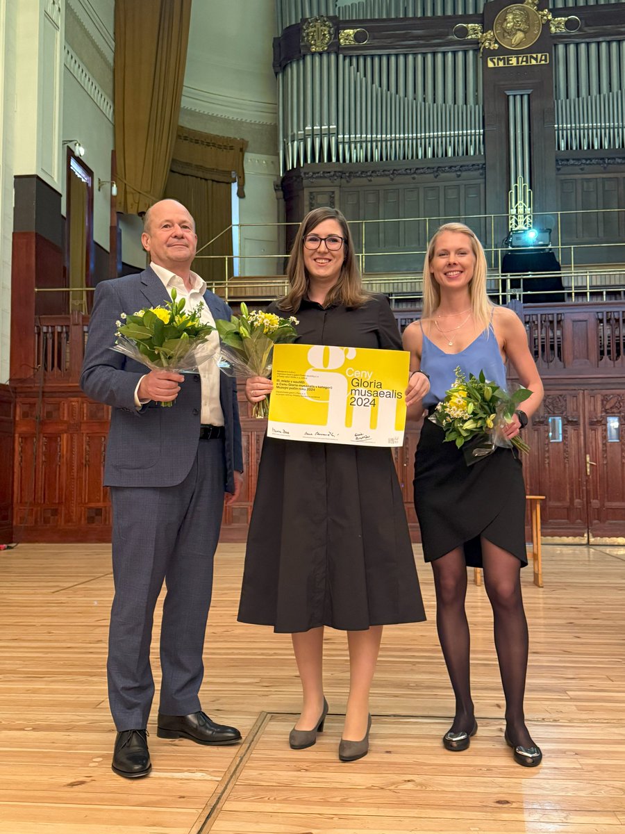 Edukační projekt ARCHy - Příběhy Semlerovy rezidence získal 3. místo v soutěži Gloria musaealis v kategorii Muzejní počin roku 2024! Gratulujeme našim šikovným kolegyním!