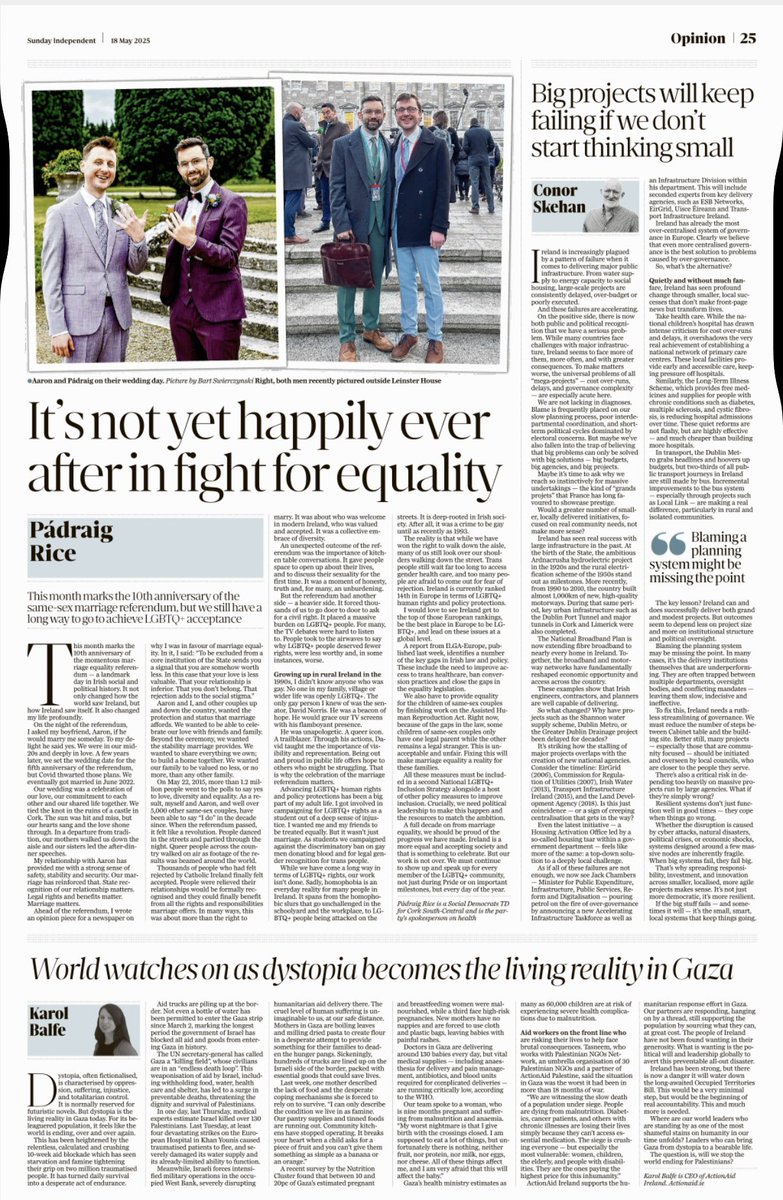 ActionAid Ireland (@actionaid_ire) on Twitter photo "Dystopia is the living reality in #Gaza today. For its beleaguered #population, it feels like the world is ending, over and over again."
In yesterday’s <a href="/TheSundayIndo/">Sunday Independent</a>, our CEO <a href="/KarolBalfe/">KBalfe</a>, sheds light on the ongoing struggle faced by Gaza’s population.
independent.ie/opinion/karol-… "Dystopia is the living reality in #Gaza today. For its beleaguered #population, it feels like the world is ending, over and over again."
In yesterday’s <a href="/TheSundayIndo/">Sunday Independent</a>, our CEO <a href="/KarolBalfe/">KBalfe</a>, sheds light on the ongoing struggle faced by Gaza’s population.
independent.ie/opinion/karol-…