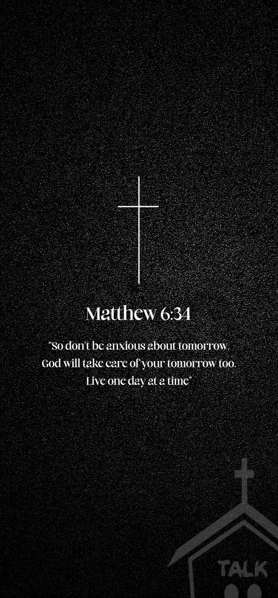Matthew 6:34🌆🌅