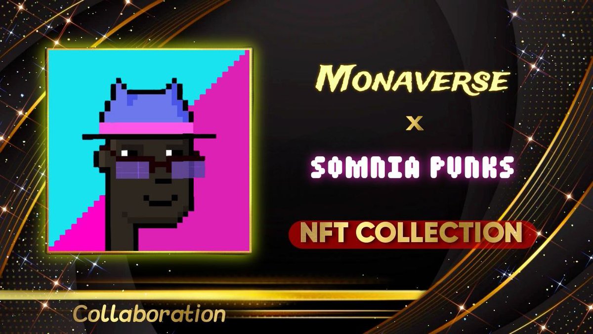 monaverse_nft's tweet photo. We’re thrilled to announce our collaboration with @SomniaPunksNFT
the collection on @Somnia_Network

Supply: 2,222
Mint Price: TBA
Mint Date: TBA

🎁 10 GTD spots 

How to join 👇

1⃣ Follow @SomniaPunksNFT @monaverse_nft

2⃣ RT + Like this post 
 
3⃣ RT + Like:
https://t.co/7W9RotZl9Z

4⃣ Comment and tag two friends 

⏰ 24 hours 

Good luck 💕