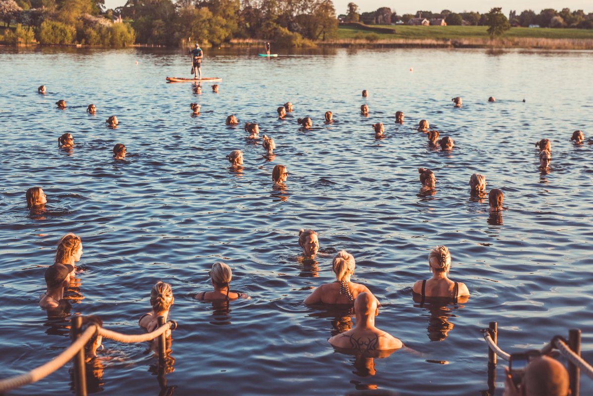 The_Farm_Club's tweet image. Sunset Sessions ☀️🌅🫶
#sunset #nature #yoga #wellness #coldplunge #meditation #serenity #peace #philosophyoflife
