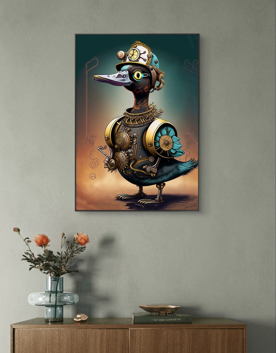 📷 Stell dir vor, dein Zuhause hätte Stil. 
📷 Keine Massenware.
📷 Keine 08/15-Drucke.
📷 Dafür limitierte Kunstwerke mit Seele, Signatur – und Haltung.

📷 peniculusartshop.com

#steampunkkunst #peniculusart #kunstmitausdruck #limitiertekunstwerke
#kunstfürindividuelle
