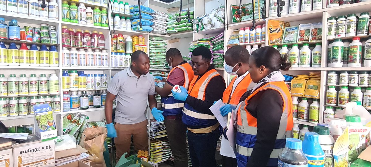 FAO in Tanzania (@faotanzania) on Twitter photo As part of the <a href="/FAO/">Food and Agriculture Organization</a>β<a href="/EUinTZ/">EU in Tanzania</a> #STREPHIT Project, <a href="/TPHPA_Official/">TPHPA</a> inspectors from the Southern Highlands & Southern Zone conducted a field visit to pesticide stores in Iringa town during a 5-day training. To strengthen staff capacity & align with national and global standards. As part of the <a href="/FAO/">Food and Agriculture Organization</a>β<a href="/EUinTZ/">EU in Tanzania</a> #STREPHIT Project, <a href="/TPHPA_Official/">TPHPA</a> inspectors from the Southern Highlands & Southern Zone conducted a field visit to pesticide stores in Iringa town during a 5-day training. To strengthen staff capacity & align with national and global standards.