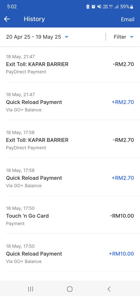 TEOH Y C (@jeffreyteoh) on Twitter photo Selepas sebulan, as 19/05/25 masih tiada tindakan.
Jalan masih rosak & tak rata.
Waktu lalu memang terasa lower arm nak tercabut dah.
Sehingga kini laluan ni masih kena bayar tol fees kat <a href="/GrandSepadu/">L/raya Grand Sepadu</a> , BUKAN FREE.
<a href="/LLMrasmi/">LLM</a> <a href="/AlexNantaLinggi/">Alexander Nanta Linggi</a>
<a href="/ahmadmaslan/">Ahmad b Maslan</a> <a href="/PetraJayaMP/">Fadillah Yusof 🇲🇾</a>
<a href="/elzalyff/">Average Joe</a> Selepas sebulan, as 19/05/25 masih tiada tindakan.
Jalan masih rosak & tak rata.
Waktu lalu memang terasa lower arm nak tercabut dah.
Sehingga kini laluan ni masih kena bayar tol fees kat <a href="/GrandSepadu/">L/raya Grand Sepadu</a> , BUKAN FREE.
<a href="/LLMrasmi/">LLM</a> <a href="/AlexNantaLinggi/">Alexander Nanta Linggi</a>
<a href="/ahmadmaslan/">Ahmad b Maslan</a> <a href="/PetraJayaMP/">Fadillah Yusof 🇲🇾</a>
<a href="/elzalyff/">Average Joe</a>