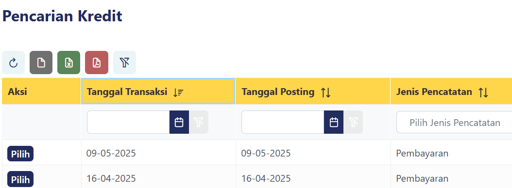 mygvcat's tweet photo. @kring_pajak Namun untuk mengisi kolom Cari Kredit di gambar 1, apakah langsung bisa memilih 2 pembayaran deposit? karena saat kami klik "Pilih" yang terpilih hanya 1 deposit pajak saja dengan nominal deposit pajak yang masih kurang untuk PPN JKPLN https://t.co/RhI4JHXrDe
