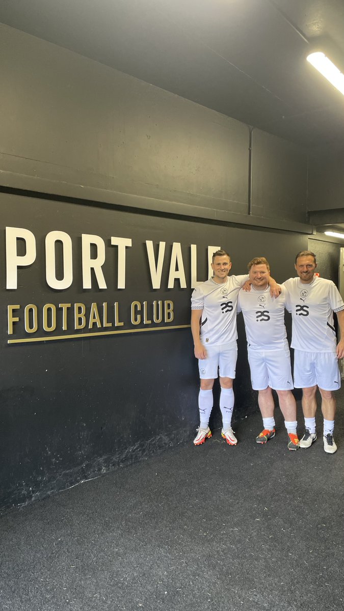We had a brilliant day at the <a href="/OfficialPVFC/">Port Vale Football Club</a>  Sponsors Game last week! Not sure what's bigger, our thanks for the day, or the size of that pitch!!! 👀  #pvfc #partnerships
