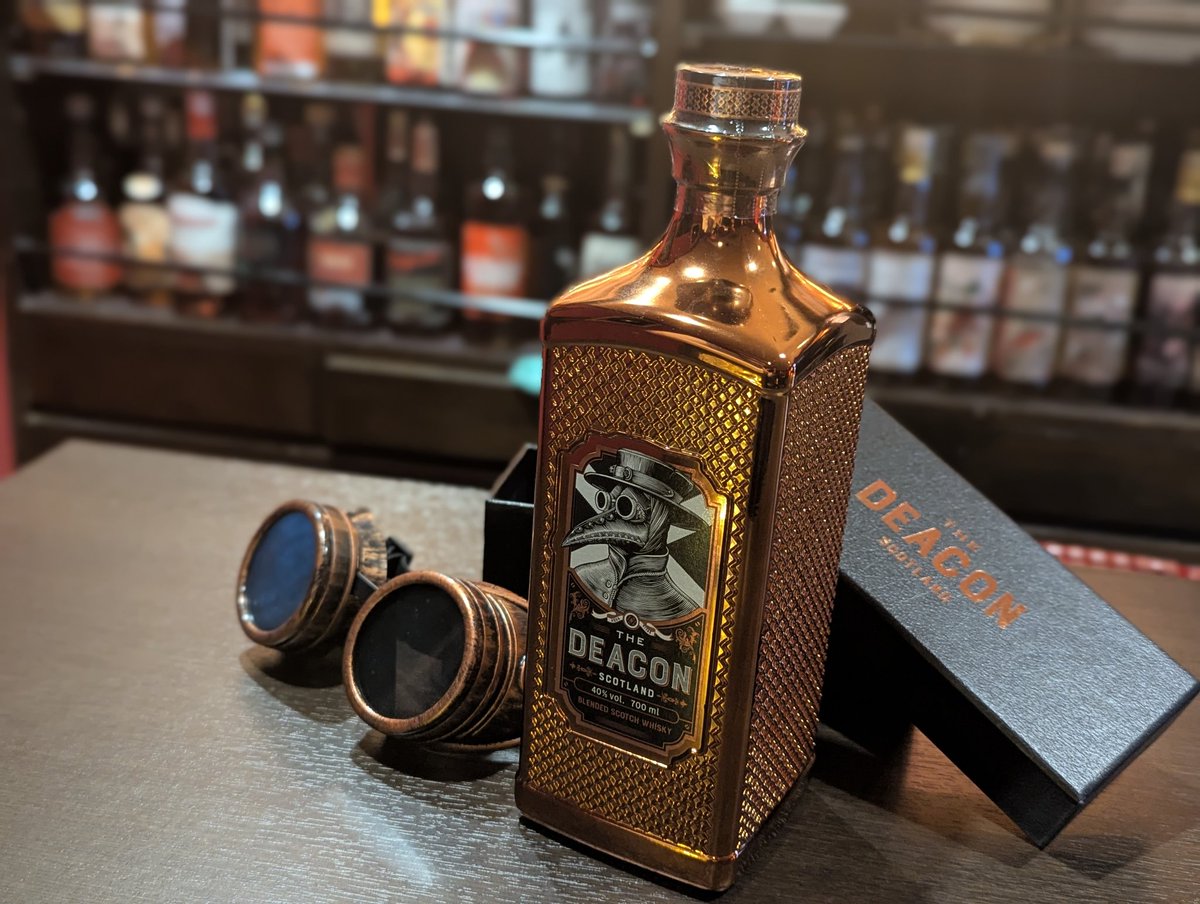 THE DEACON SCOTLAND バーマット　ゴーグルつき バーショーでディーコンのゴーグルを頂いたので、ディーコン仕入れてみ