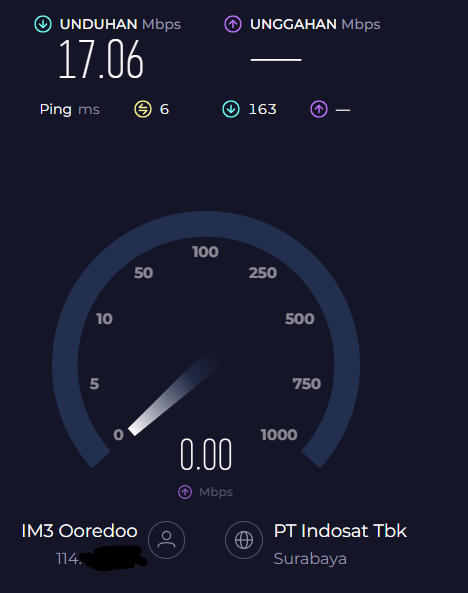 Didit_182's tweet photo. @indosathifi @HiFicare provider internet terjelek. 3x diberik nomor pengaduan tidak ada respon sama sekali. Speed yang harus nya up to 100mpbs cuma sampai kurang dari 20mbps. Pada SS berikut upload speed selalu error. https://t.co/Zliaihs0Tg