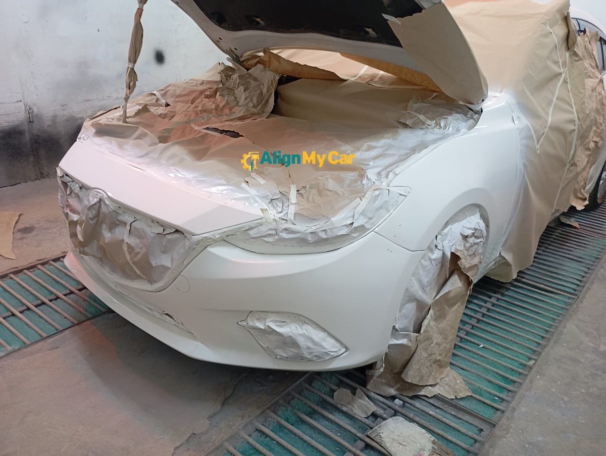 AlignMyCar's tweet image. Smooth Like It Never Happened
From scuffed to sleek—this white Mazda is back to perfection after a quick fix at our bodyshop. Minor damage, major satisfaction.
Whatsapp 0714227669
#AutoBodyWork #DentOut #ScratchGone #CleanFinish #AlignMyCar