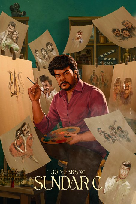 #30YearsOfSundarC 🎬

What a journey! 3 decades and still going strong 💥
Sundar C is one of those rare directors who just gets the audience — comedy, action, sentiment... he nails it every time.

Here's to many more! ❤️🍿