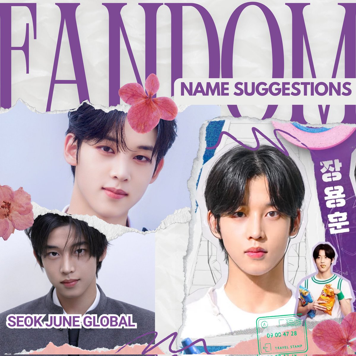 [📢]

𝑺𝑬𝑶𝑲 𝑱𝑼𝑵𝑬 𝑭𝑨𝑵𝑫𝑶𝑴 𝑵𝑨𝑴𝑬 𝑺𝑼𝑮𝑮𝑬𝑺𝑻𝑰𝑶𝑵𝑺 𝒊𝒔 𝒏𝒐𝒘 𝑶𝑷𝑬𝑵!

🔗 &lt;forms.gle/BJsRbf2wBqsxJa…&gt;

Help us decide the fandom name for our dear JUNE by suggesting through the form!

#석준 #SEOKJUNE
#STARSHIP #Debuts_Plan #NewKids #뉴키즈 #SEOKJUNEGLOBAL