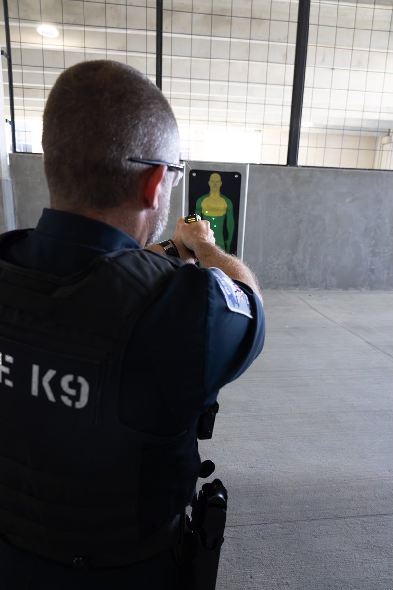 Last week, our officers went through taser training. 

Tasers are an effective tool our officers have had available for more than 15 years. Tasers can minimize potential injury to officers and subjects during a violent confrontation.
