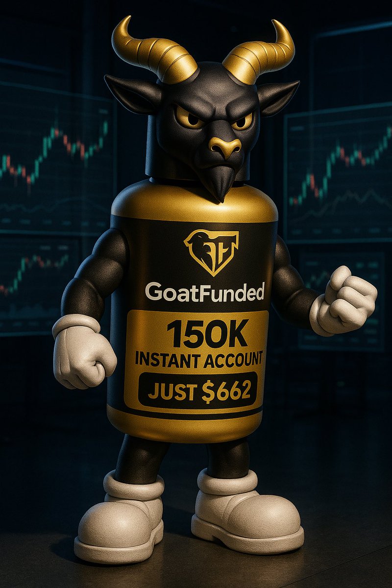 A new week is here! 🚀
Want to boost your trading experience? 
<a href="/GoatFunded/">Goat Funded Trader</a> provides instant funding to scale your portfolio! Quick, adaptable, and built for success.
Get:  
- Bi-weekly payouts  
- No profit targets  
- Up to 100% profit split  
- No challenges required