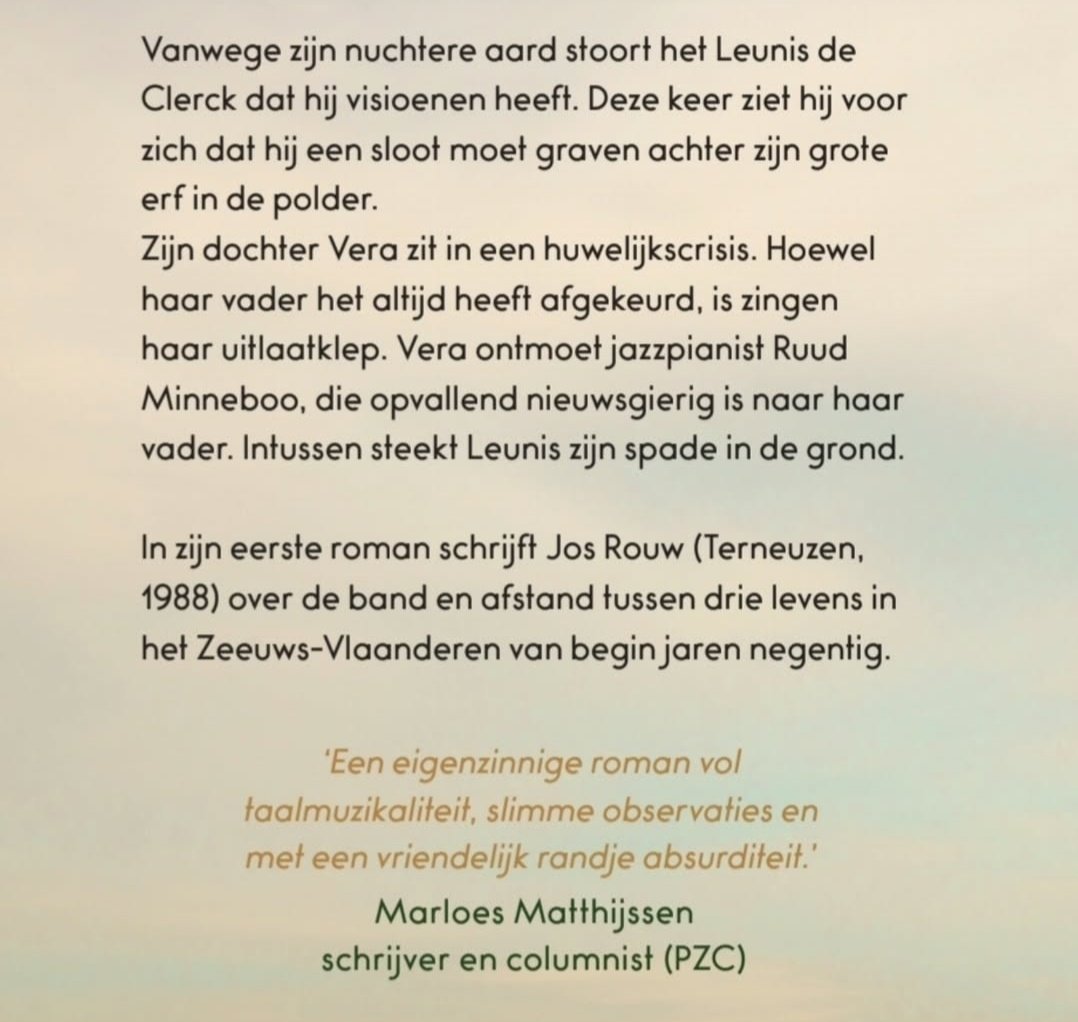 EzoWolfBooks's tweet photo. 'Heel goed ontvangen roman met nuchtere hoofdpersonen. Het wringt hier en daar is met veel gevoel voor taal verteld.'
Monique over het literaire debuut #Dulf van Jos Rouw in de podcast #Doorbladeren (van drvkkry/middelburg). https://t.co/wJMBUMt8ZQ