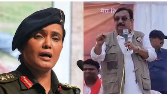 para10sf's tweet image. The Supreme Court has rejected Madhya Pradesh minister Vijay Shah's apology over his derogatory and communal remarks for a woman military officer and ordered that a new three-member team of IPS officers would now probe the case against him.
#3ips #SofiaQureshi #VijayShah