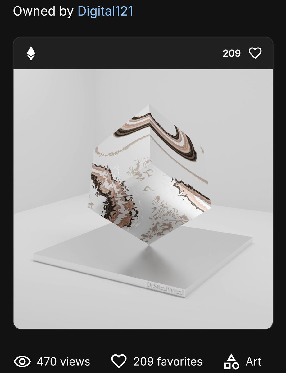 💎SOLD💎
Impossible Blocks <a href="/opensea/">OpenSea</a>
♥️430 Holders

🔗 Check the Collection:
opensea.io/collection/drs… 

#OpenSeaNFT #NFT #NFTCommunity #NFTcollection #nftcollector #NFTParis #NFTartist #nftart #NFTdrops #CryptoCommunity #NFTNYC2025 #NFTs #cryptomarket #NFTSales #crypto