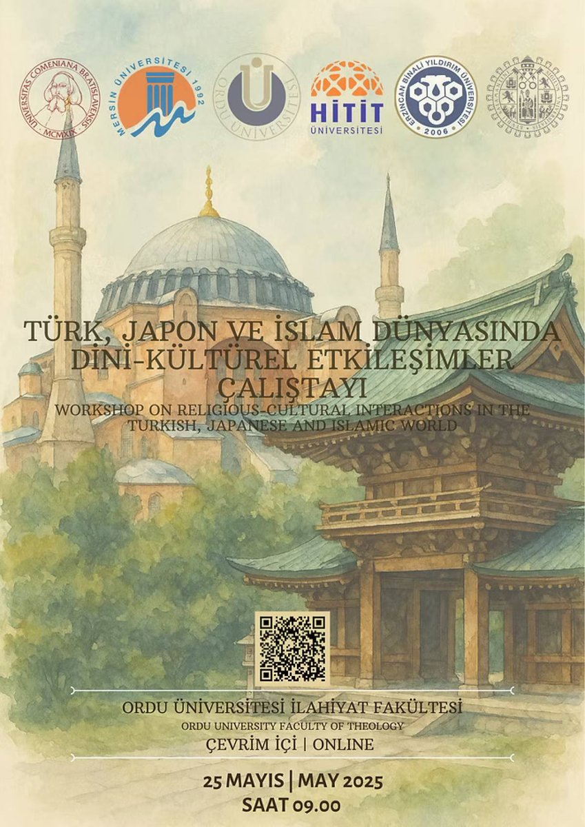 JOIN US FOR AN INTERNATIONAL WORKSHOP ON RELIGIOUS &amp; CULTURAL INTERACTIONS

📅 Sunday, May 25, 2025
💻 Online event
🌐 With international participation!

Register here:🔗 lnkd.in/egknENyC
More info:ℹ️ lnkd.in/edqQ8MaY

Let’s connect cultures and ideas—see you there!