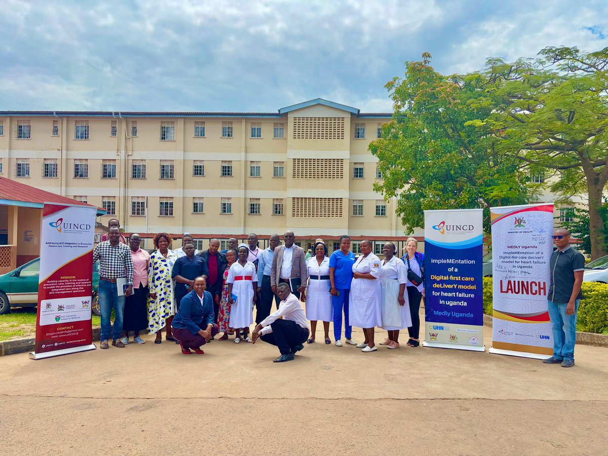 UINCD's tweet image. From Mbale to Arua, the MEDLY Uganda digital innovation is scaling to 6 Regional Referral Hospitals. Together with our dedicated partners, we’re bringing heart health closer to communities in Uganda.
#MEDLYUganda #HeartHealthUG #DigitalHealth #Innovation