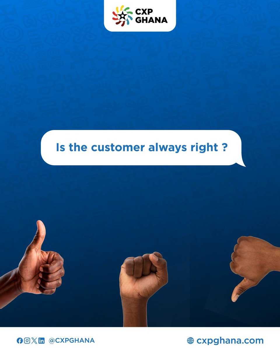 A customer feels unheard after a poor cx. They just want to be acknowledged, needs addressed. The team behind the experience is managing policies, and more. All while trying to deliver the best cx.

So… is the customer always right? Or is there a better question to ask?

💬