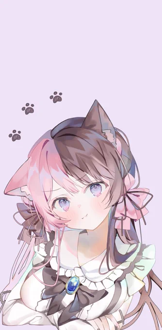 ネコひなーのスマホ壁紙にしてみました よければ使ってください