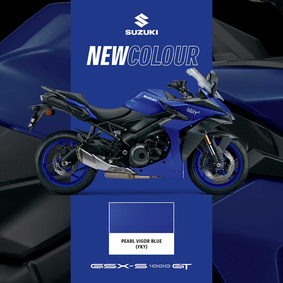 SuzukiBikesUK's tweet photo. Did you see these?
Three new colours for our 2025 GT 👌
#GSXS1000GT #NewColour #SuzukiBikes https://t.co/TSdbStjJzR