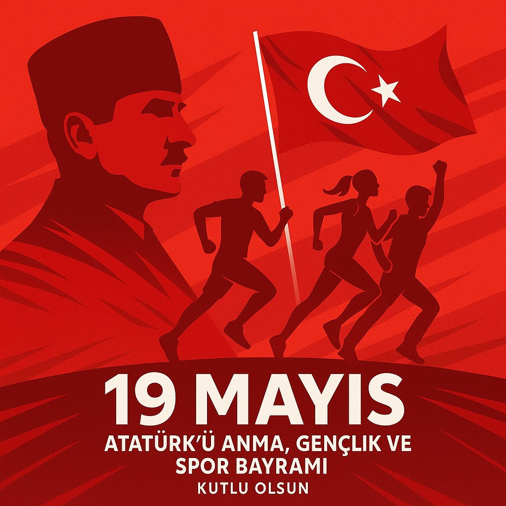 19 Mayıs 1919,Gazi Mustafa Kemal Atatürk’ün Samsun’a çıkarak bağımsızlık mücadelesini başlattığı gündür. Bu tarih, Türk milletinin özgürlük yolunda attığı ilk adımdır.19 Mayıs, umut, inanç ve dirilişin simgesidir.
Atatürk’ü Anma, Gençlik ve Spor Bayramı kutlu olsun!
<a href="/icisleriSTi/">Sivil Toplumla İlişkiler Genel Müdürlüğü</a>