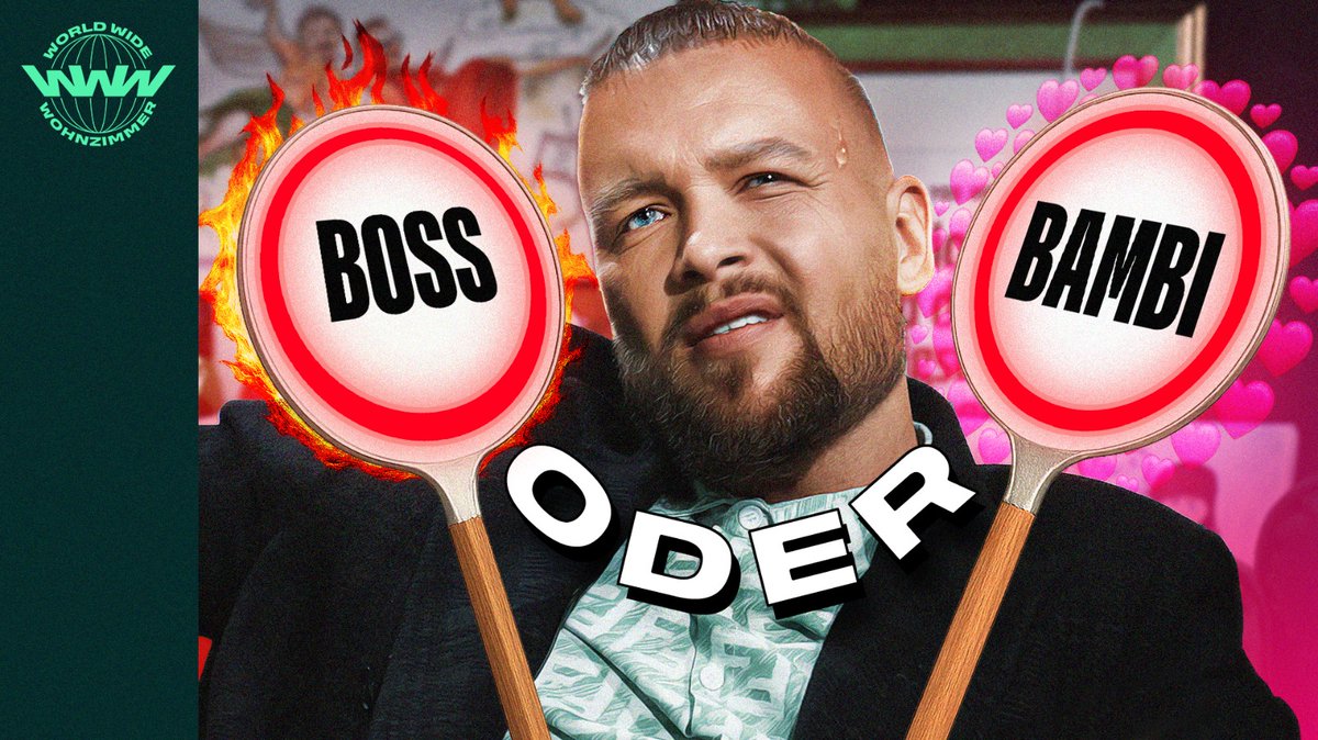 BOSS oder BAMBI?

Erhebet euch, Rap-Legende <a href="/kollegah/">Kollegah</a> gibt Boss-Nachhilfe!

▶️youtu.be/jhVk7c7t_8A