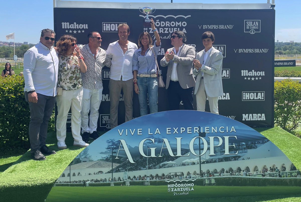 CASTING A SPELL (Ardad) fue la ganadora del Premio Celtic Rock del domingo 18 de mayo. 🥇
Enhorabuena a Cuadra Giulia, a la preparadora <a href="/michelaaugelli1/">Michela Augelli</a> y al jockey <a href="/JanacekVaclav/">Vaclav Janacek</a>.🏇👏 

Entregó el trofeo D. Eduardo Fierro. 🏆