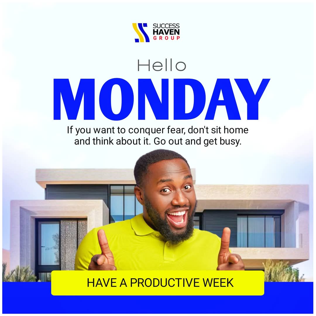 SuccessHaven_'s tweet photo. It's a new week, a new opportunity to paint your dreams. 

Breathe in positivity and exhale doubt. You have the power to chase your goals and turn them into reality. 
Stay focused, stay strong, and remember that every small effort counts.

Follow Success Haven Group
#RealEstate https://t.co/JFQcn0xt1n
