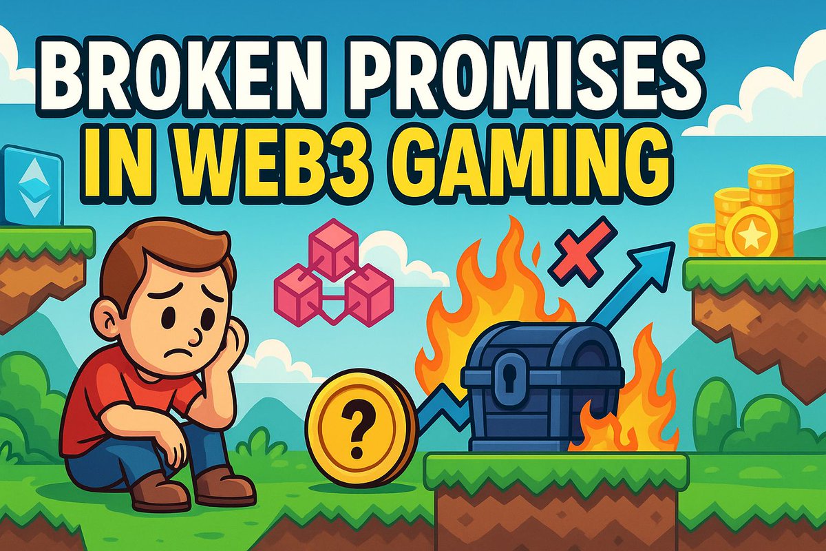 Web3 gaming promised ownership, fairness, and disruption.

Instead:
• You don’t own anything
• Most games fail
• Flash still gets the funding

Here’s what’s broken—and what we’re doing to fix it:
🔗buff.ly/B6fXFmx