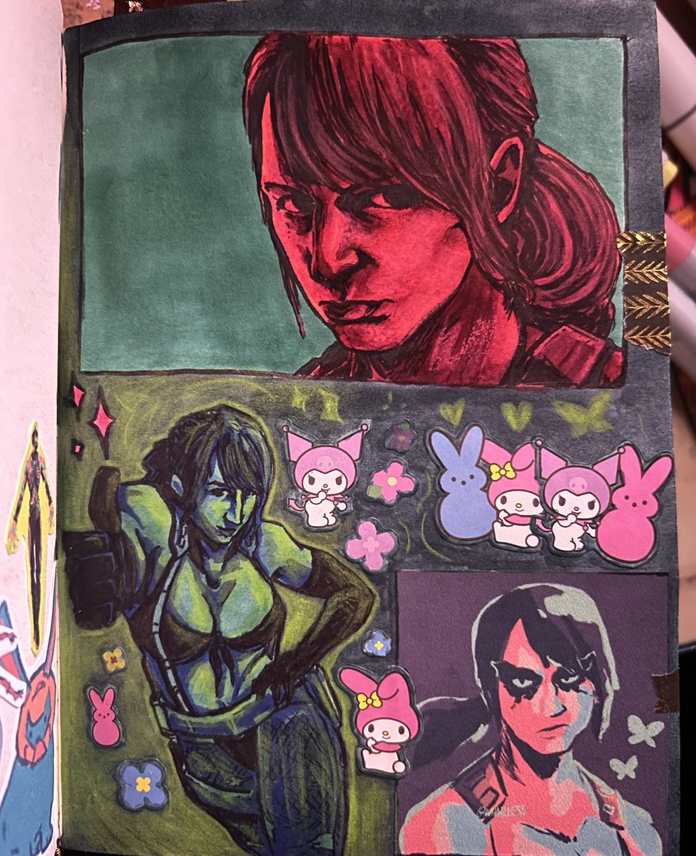 Rare Skaj traditional art moment 

I love Quiet she’s so cool
#MGS #MGSV
