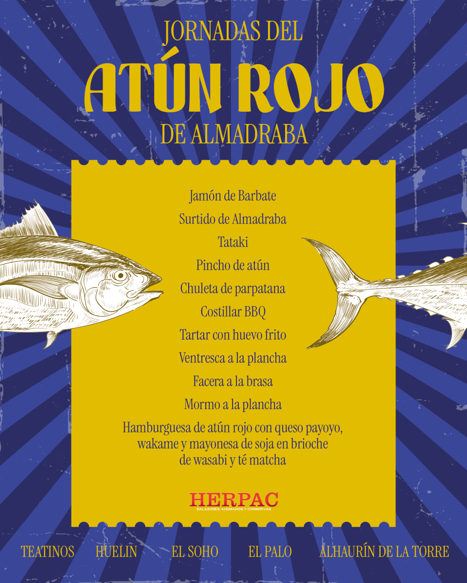 Y tú, ¿ya has pasado por Er Pichi de Cai (Málaga) para saborear las mejores elaboraciones con nuestro atún rojo de almadraba? 🐟
⠀⠀⠀⠀⠀ 
¡Que no se te escapen estas Jornadas del Atún Rojo de Almadraba! 😉