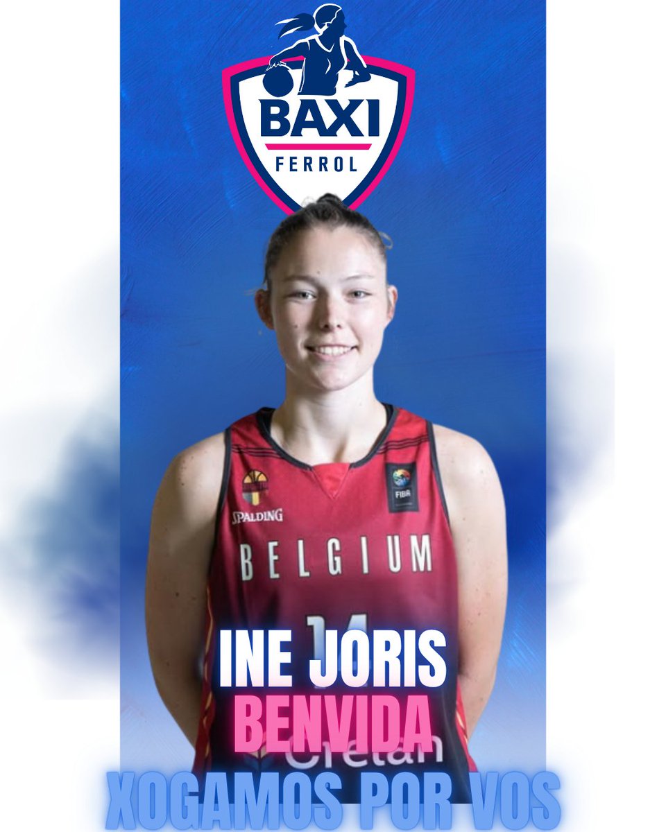 Ine Joris nova xogadora do Baxi Ferrol

A internacional Belga <a href="/inejoris1/">ine joris</a> , convértese na quinta xogadora do Baxi para a tempada 25/26

Benvida.