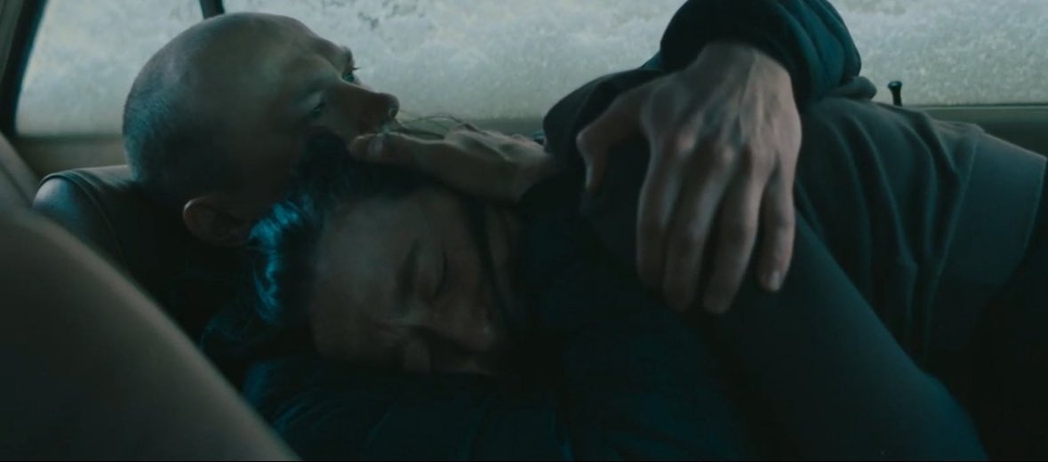 Whatever Yura Borisov does- says or doesn't say, in that last scene of Anora.