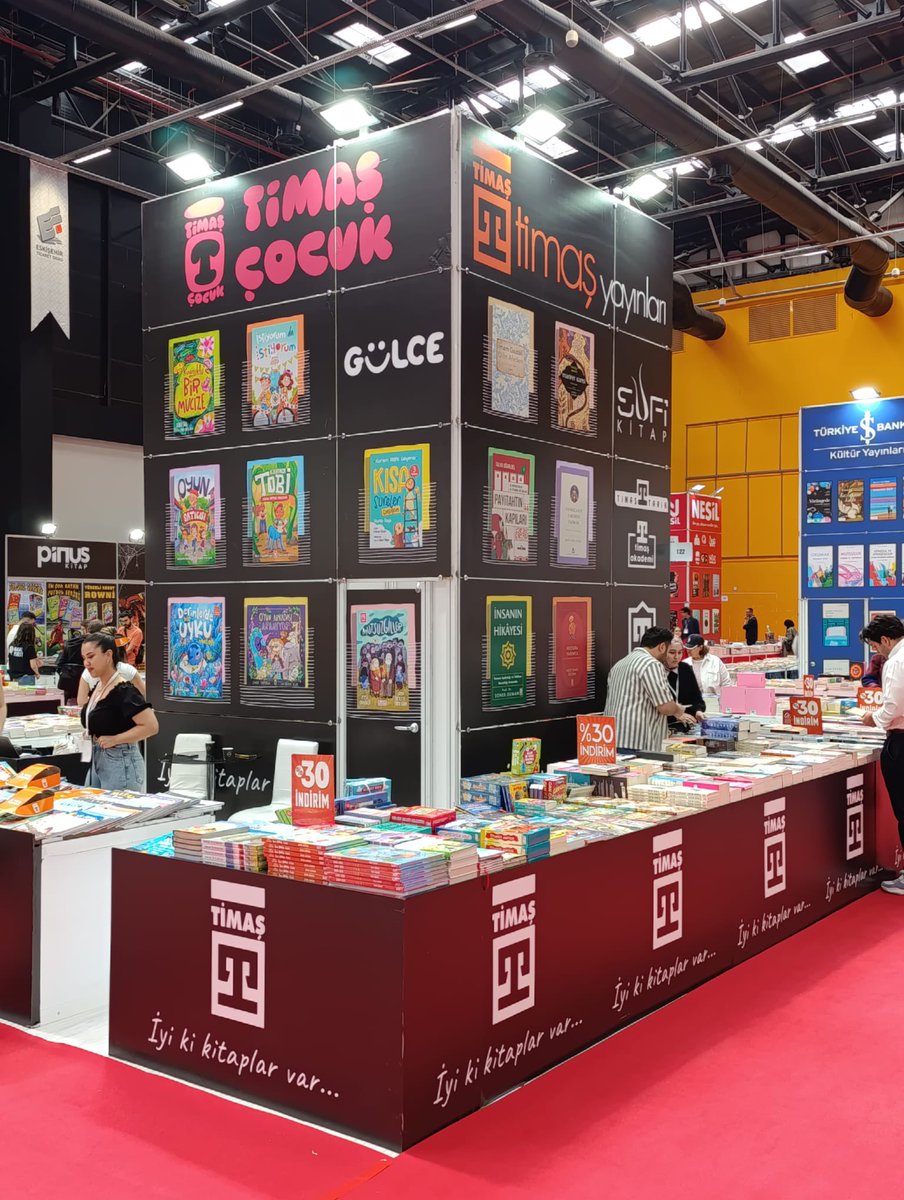 Eskişehir Kitap Fuarı’nda tüm okurlarımızı bekliyoruz.✨