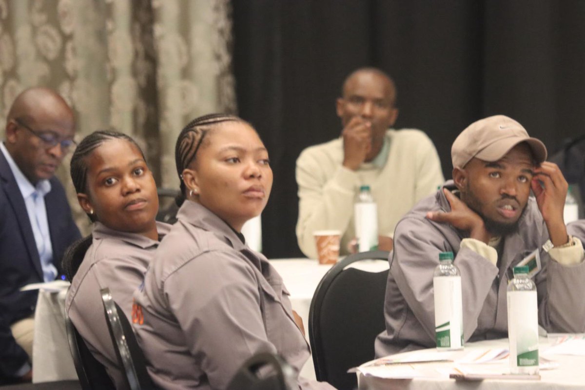 DBE_SA's tweet photo. The Basic Education Employment Initiative (BEEI) training Indaba for Phase V is currently taking place in Johannesburg, Gauteng. The government, in collaboration with various stakeholders, seeks to equip assistants with essential skills to fulfill their responsibilities effectively and enhance their employability beyond their involvement in BEEI Phase V.

#BEEIPhaseV
#YouthEmploymentZA
#GovZAUpdates 
#PartnersInEducation
