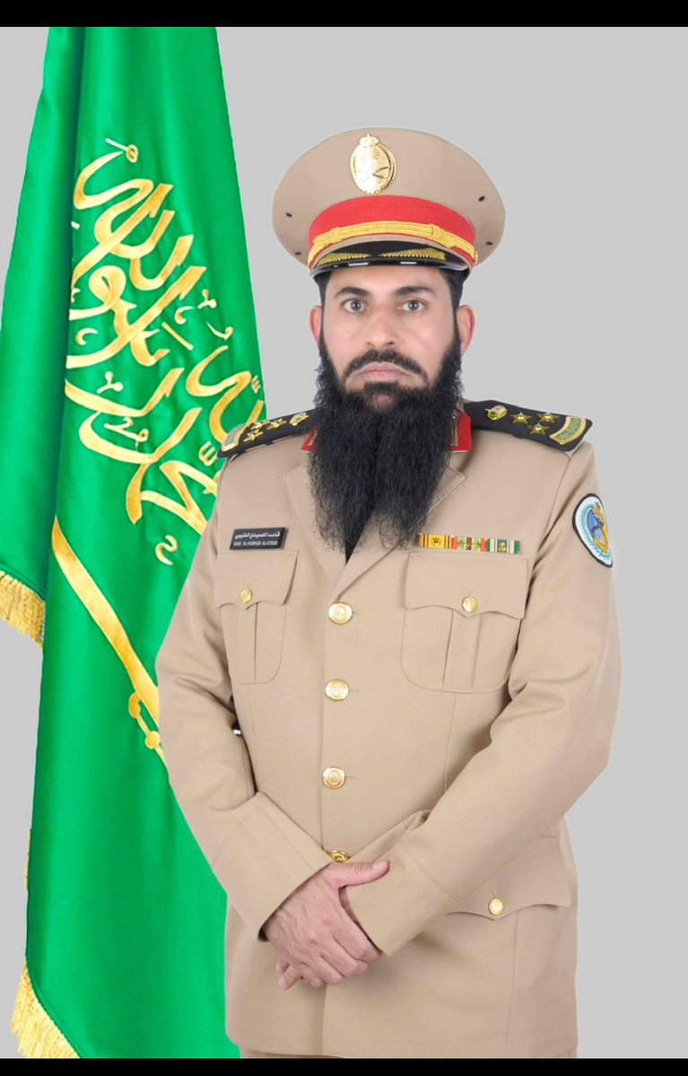 🔻#صحيفةساجرLive تهنئ سعادة العميد
قاعد بن الحميدي بن رفاعي السبيق الحنتوشي 
 بمناسبة الترقية في المديرية العامة لحرس الحدود.
جعلها الله عوناً له على الطاعة وخدمة المليك والوطن والف مبروك 💐